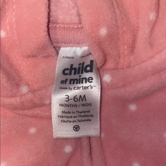 Carter's Pink Raincoats for Kids Lightweight Hooded Design - Picture 3 of 5